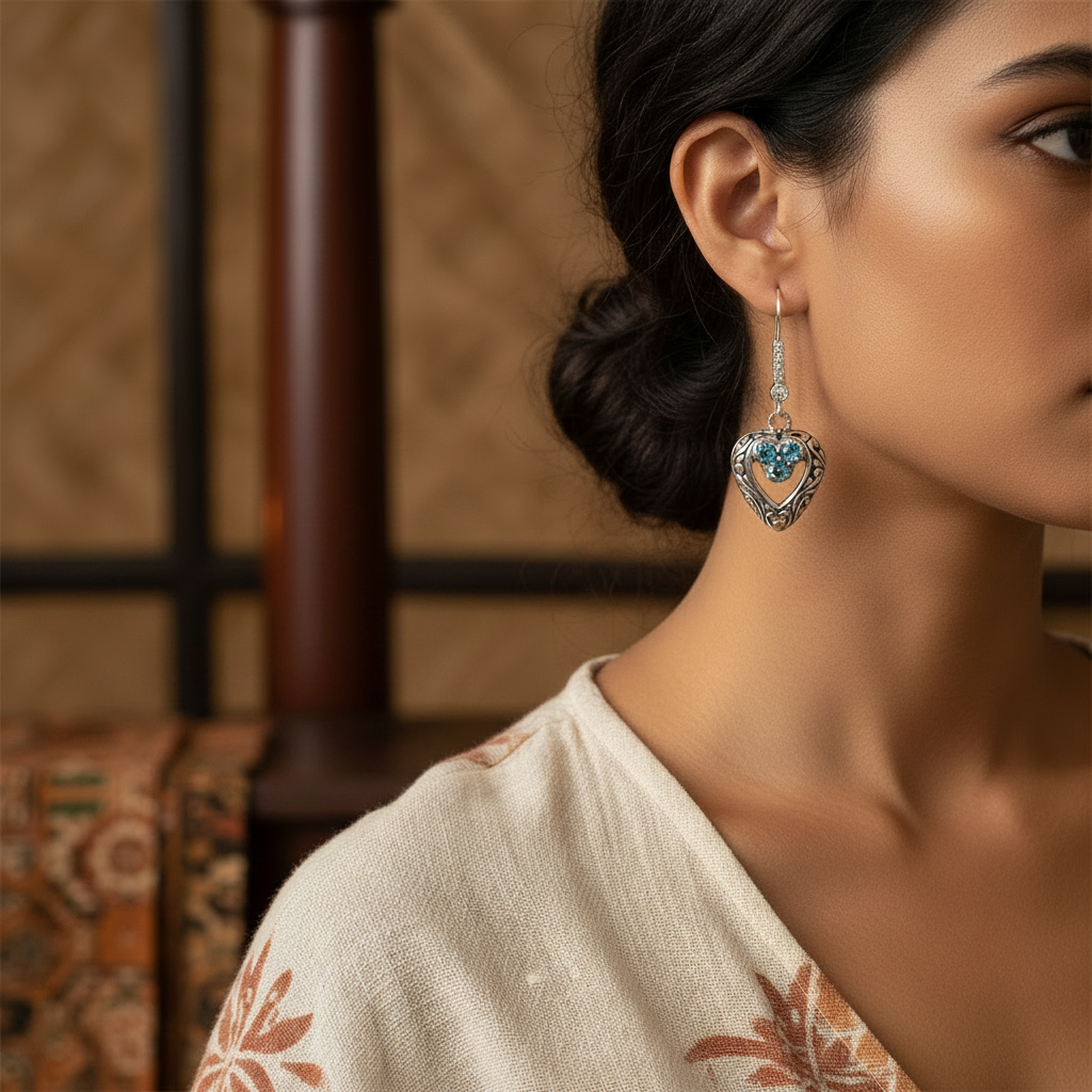 Orecchini Sari – Collezione Viaggio a Celuk