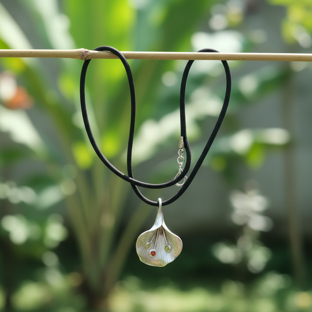 Ciondolo Petalo di Luce – Collezione Essenza di Ubud